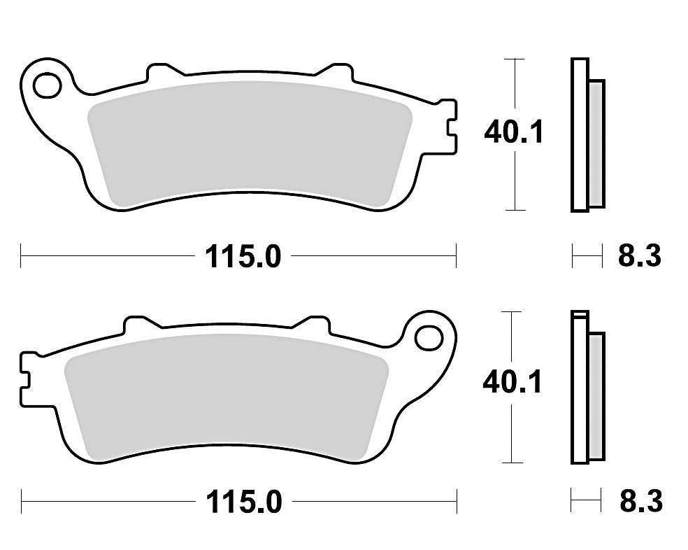 HONDA GL GOLD WING|1800|2001 - 2017 >FRONT - BOTH - LRL Motors