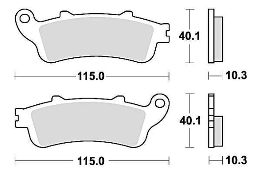 HONDA GL GOLD WING|1800|2001 - 2017 >REAR - R - LRL Motors