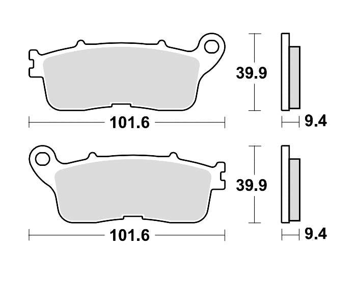 HONDA VFR F DCT|1200|2010 - 2016 >REAR - L - LRL Motors