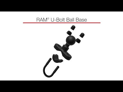 RAM Mount Quick-Grip™ XL Phone Mount with Handlebar U-Bolt Base-Medium