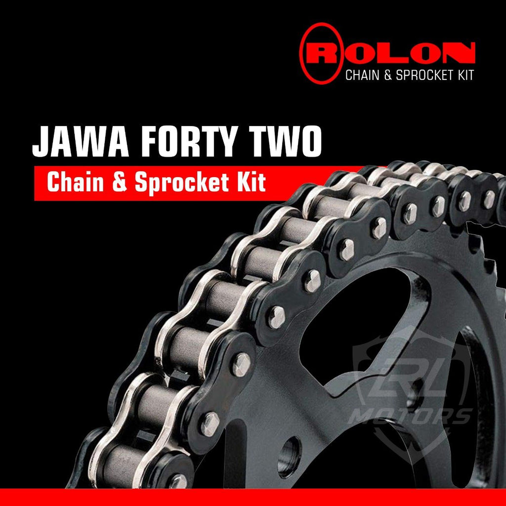 Jawa Standard Rolon Chain & Sprocket Kit - LRL Motors