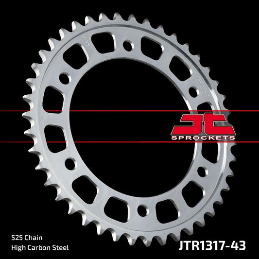 JT REAR SPROCKET JTR1317.43 CBR1000RR 17- 18 - LRL Motors