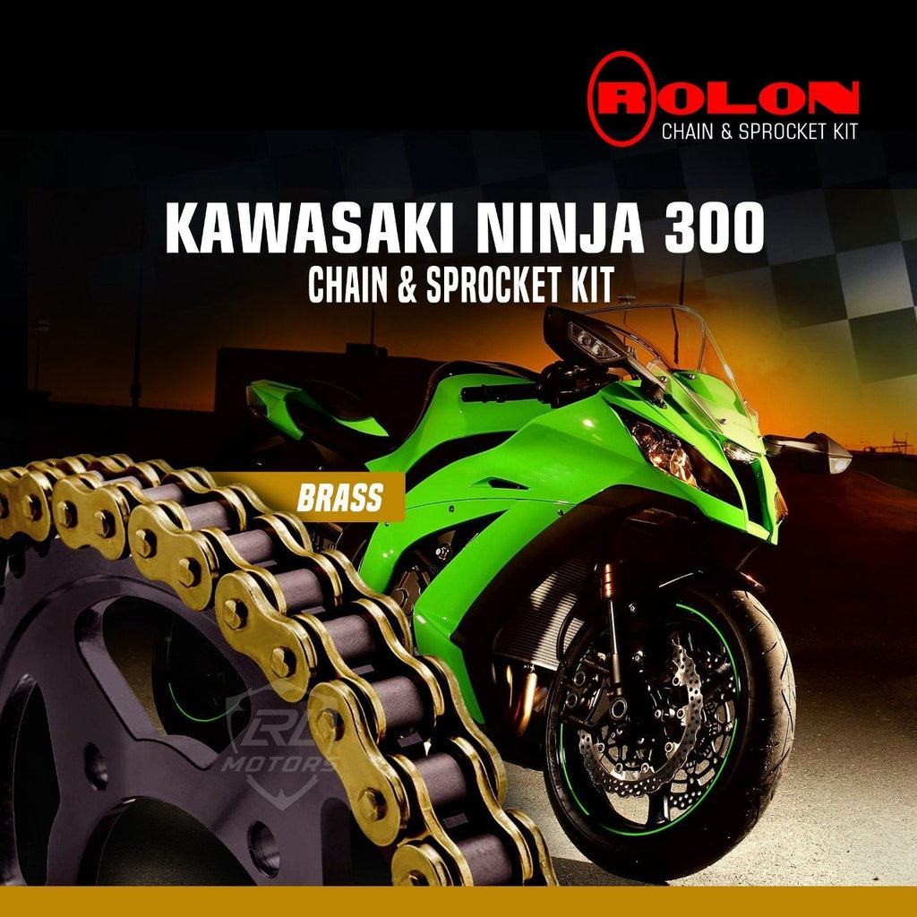 300 Chain Ninja 300 Chain Size at Milla Stelzer blog