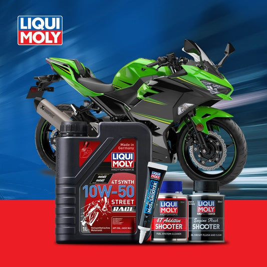 Kawasaki Ninja 400 engine oil Performance Pack - LRL Motors