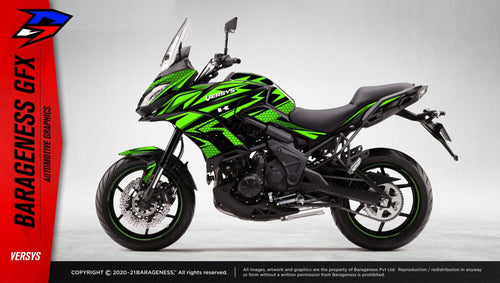 Kawasaki Versys 650 Automotive Graphics - LRL Motors