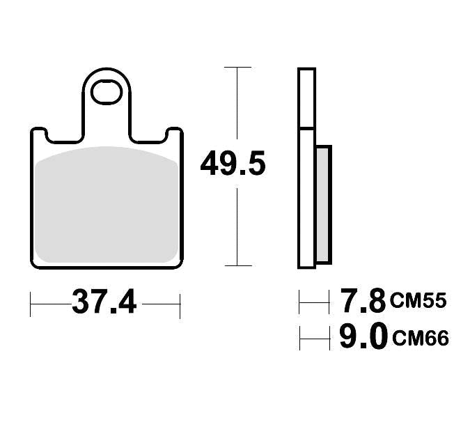 KAWASAKI Z 1000 - ABS|1000|2007 - 2009 >FRONT - BOTH - LRL Motors