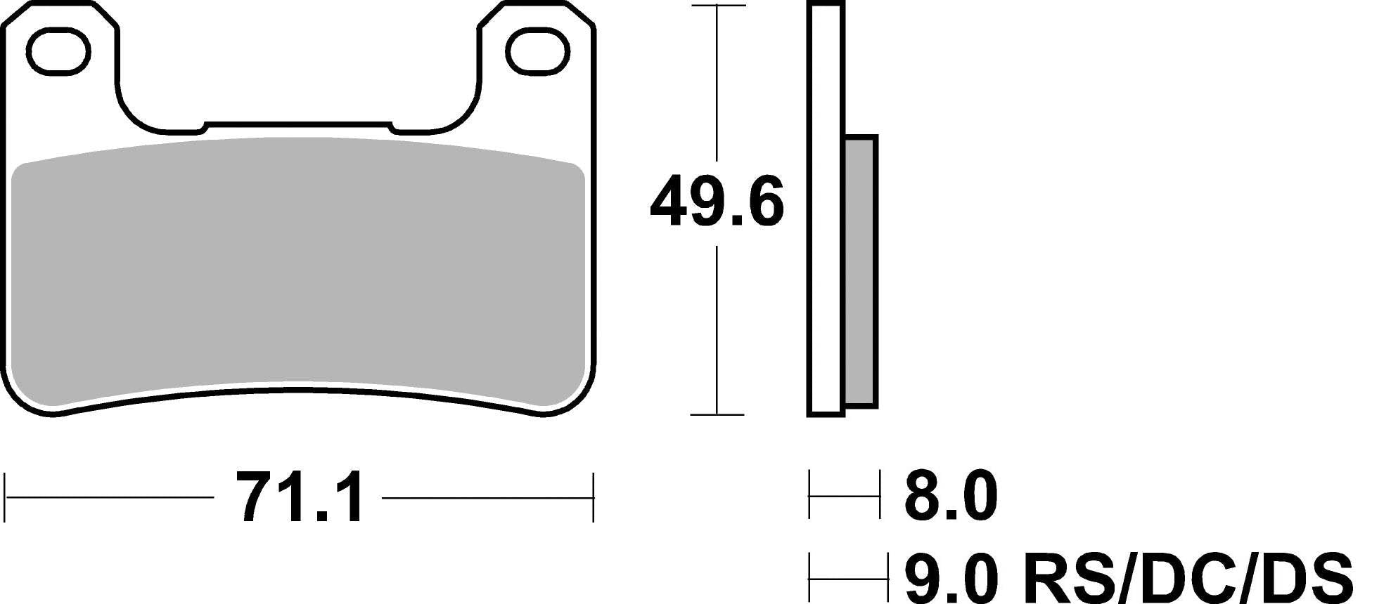 KAWASAKI Z 1000 - ABS|1000|2010 - 2021 >FRONT - BOTH - LRL Motors