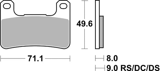 KAWASAKI Z 1000 - ABS|1000|2010 - 2021 >FRONT - BOTH - LRL Motors