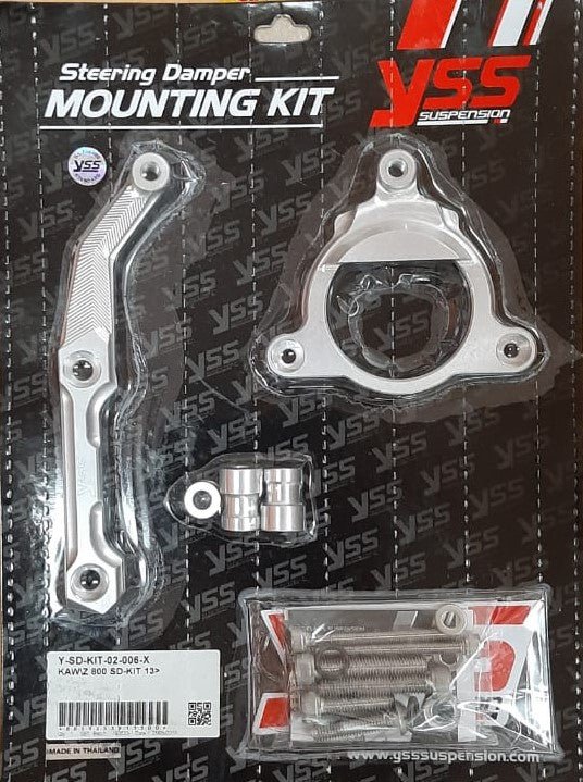 KAWASAKI Z 800 2013-2016 STEERING DAMPER MOUNTING KITS - LRL Motors