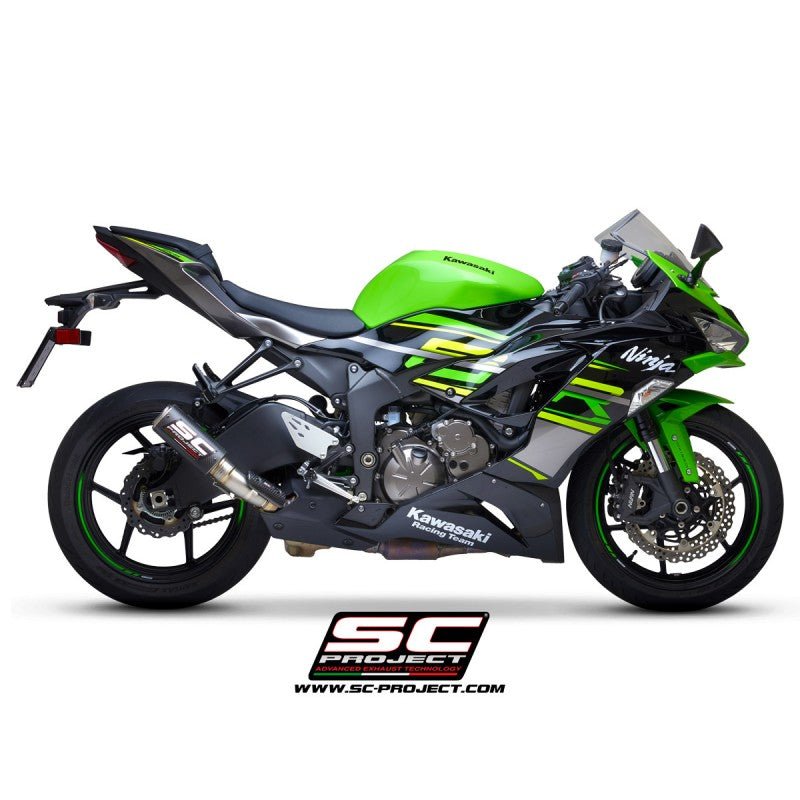 KAWASAKI ZX6R (2019-20) - SC PROJECT CR-T EXHAUST - LRL Motors