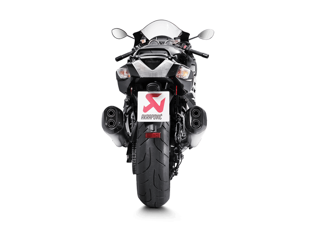 Kawasaki ZZR 1400, ZX14R 2012 -2020 Slip-On Line (Titanium) - LRL Motors