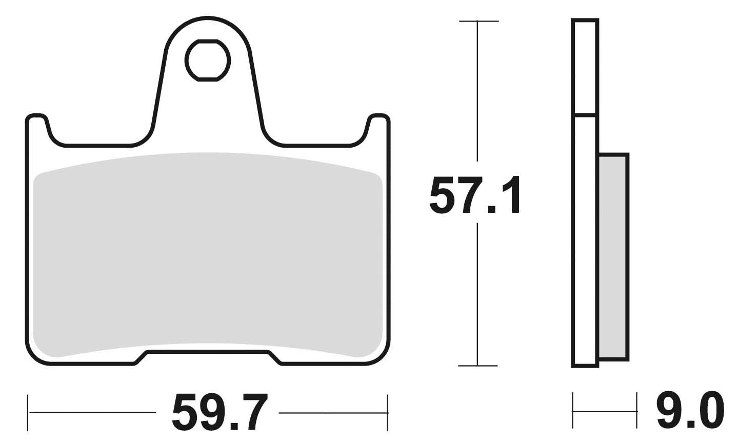 KAWASAKI ZZR ABS (Brembo caliper)|1400|2016 - 2021 >REAR - R - LRL Motors