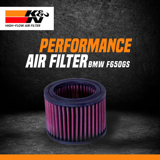 K&N Air filter for BMW F650GS,G650GS (2000-2015) (BM-6501) - LRL Motors