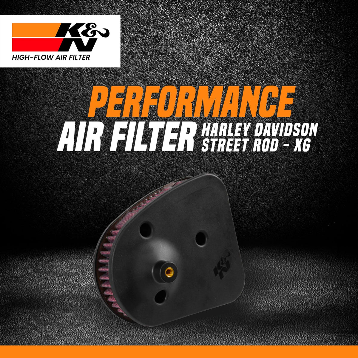 K&N Air Filter Harley Davidson STREET ROD 750 2017 - LRL Motors