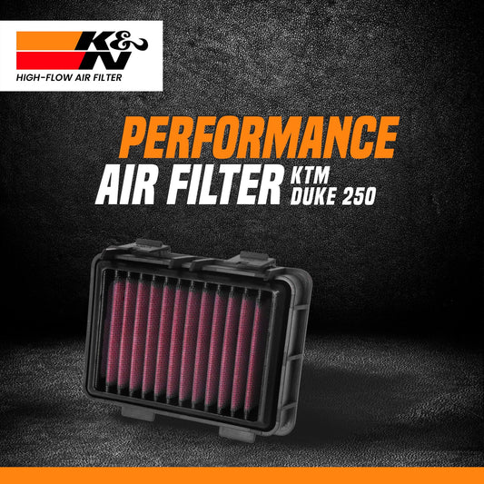 K&N Air Filter KTM DUKE 250 - LRL Motors