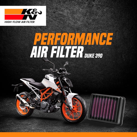 K&N Air Filter KTM DUKE 390 up to 2016 - LRL Motors