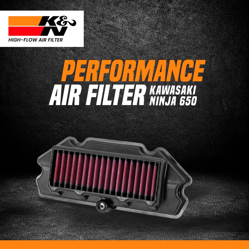 Genuine HifloFiltro HFA2607 Premium Air Filter – Fits Kawasaki ER6-n / ER-6f (2009-2012) – Easy Installation, Black Plastic