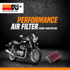 K&N air filter Triumph Thurxton 865 - LRL Motors