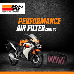 K&N Airfilter for Honda CBR 150 - LRL Motors