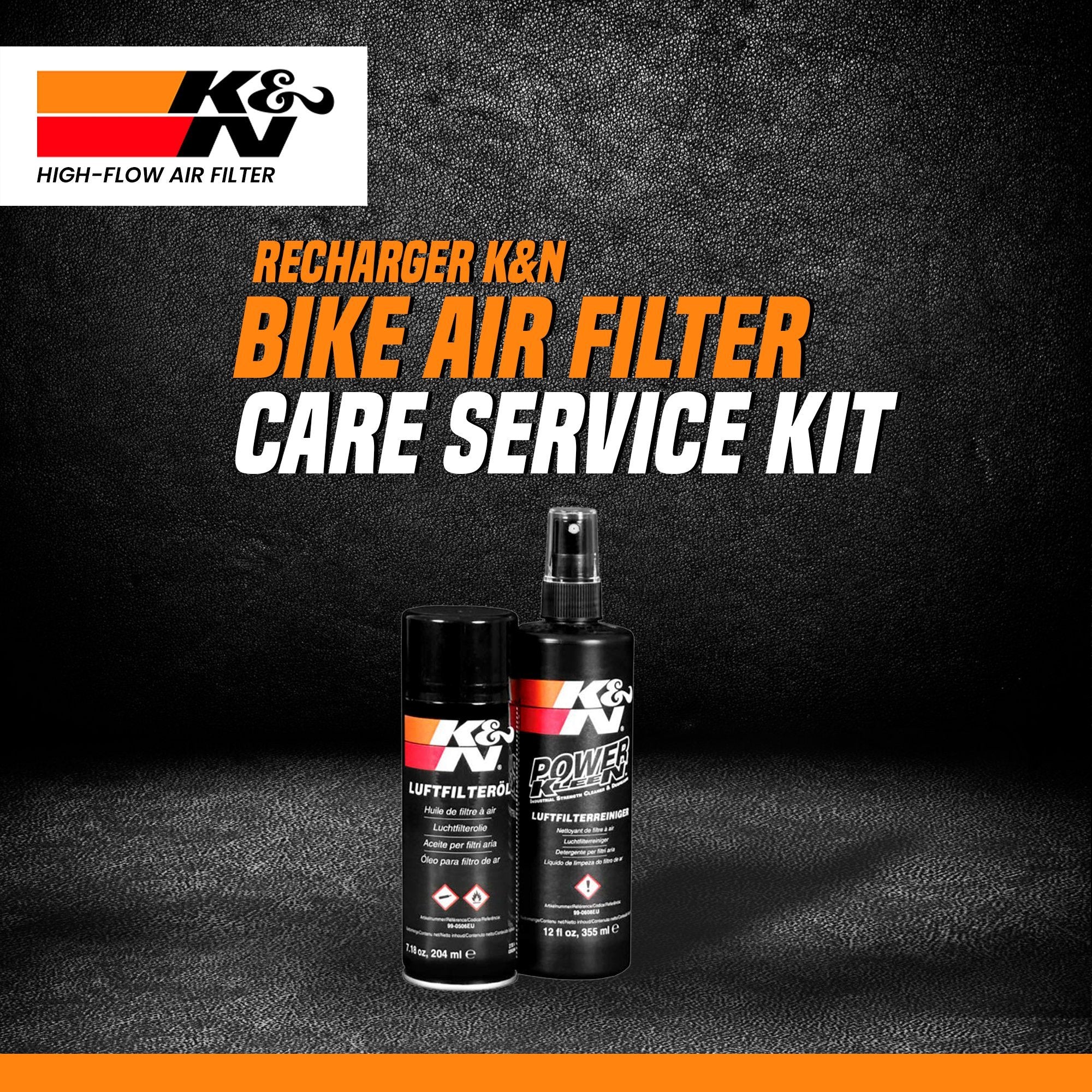 K&N Air Filter Cleaning Kit, Size: Bottles at Rs 1700/piece in New Delhi