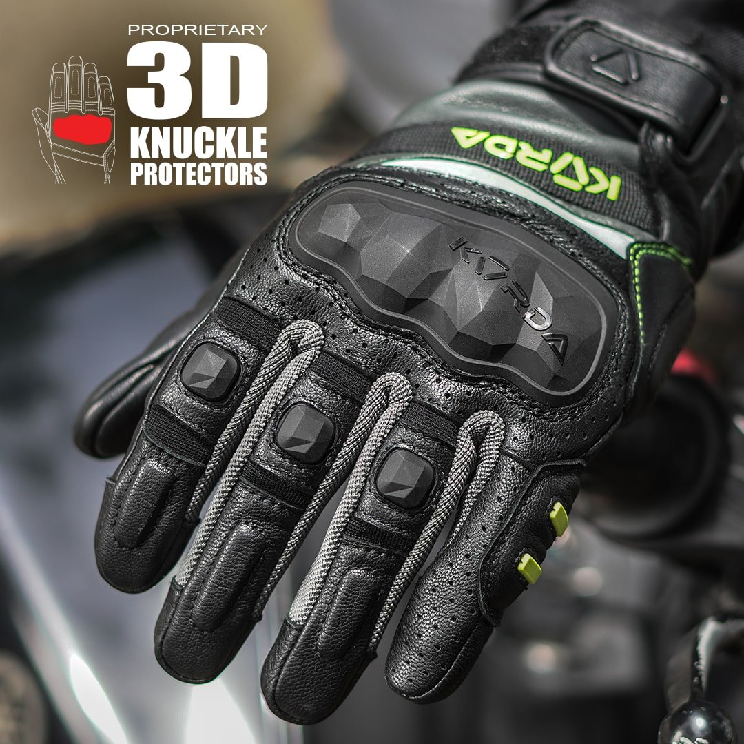 Korda guard semi gauntlet gloves - LRL Motors