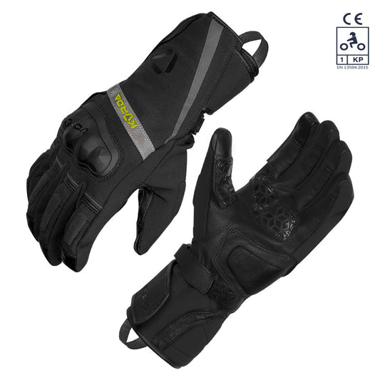 Korda splash waterproof gloves black - LRL Motors