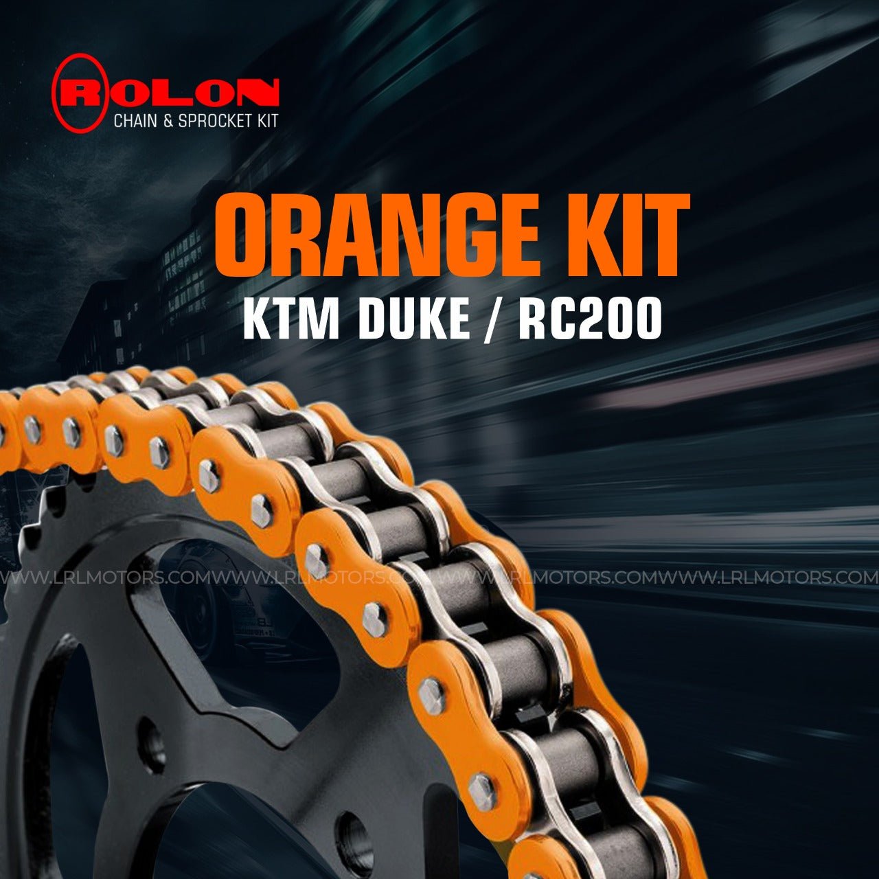 KTM 200 DUKE/RC ROLON ORANGE KIT - LRL Motors