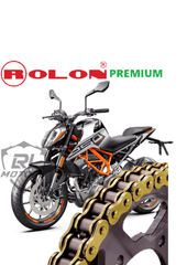 KTM 250 Rolon Brass Chain & Sprocket kit - LRL Motors