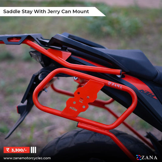 KTM Adventure Zana saddle stay with jerry can mount - LRL Motors