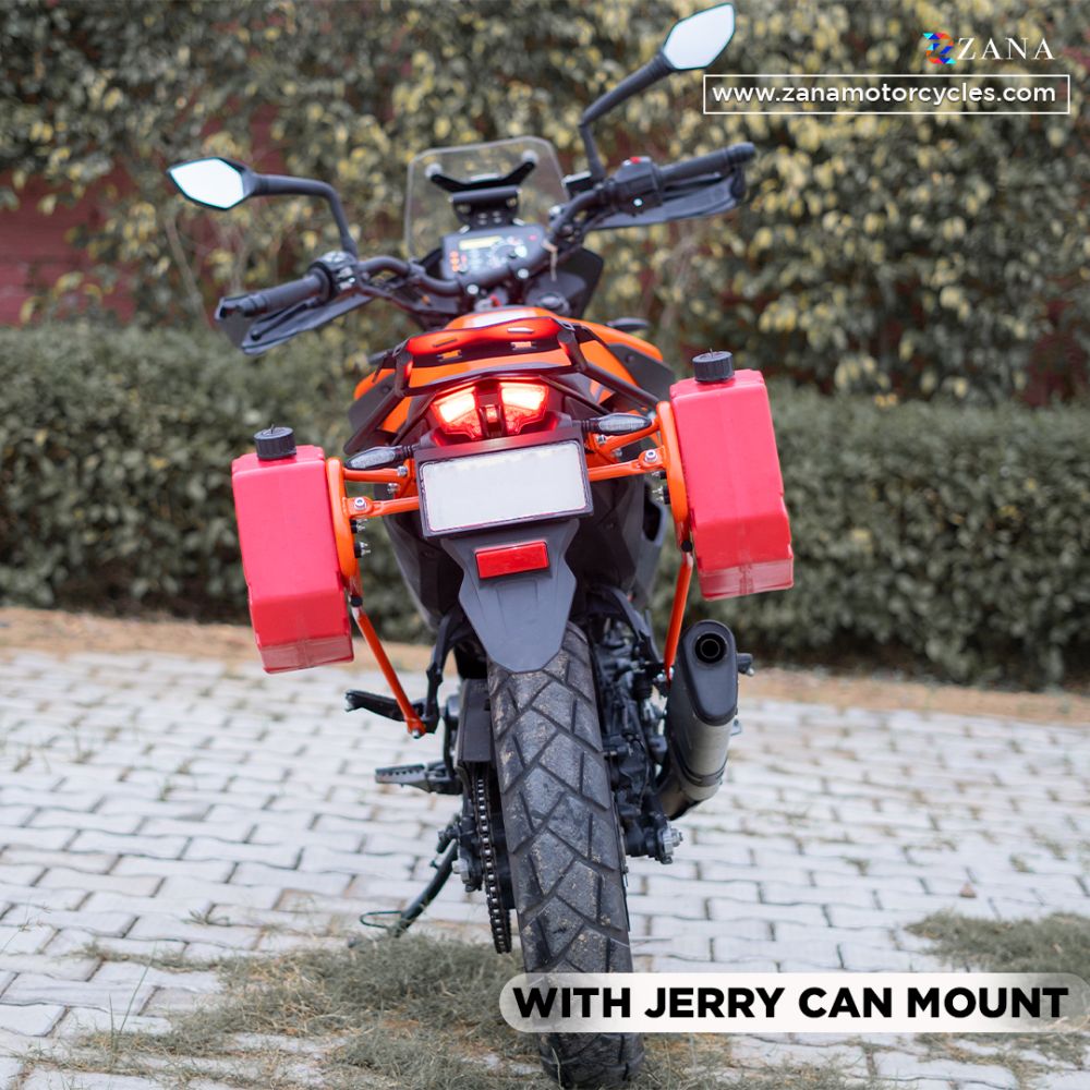 KTM Adventure Zana saddle stay with jerry can mount - LRL Motors