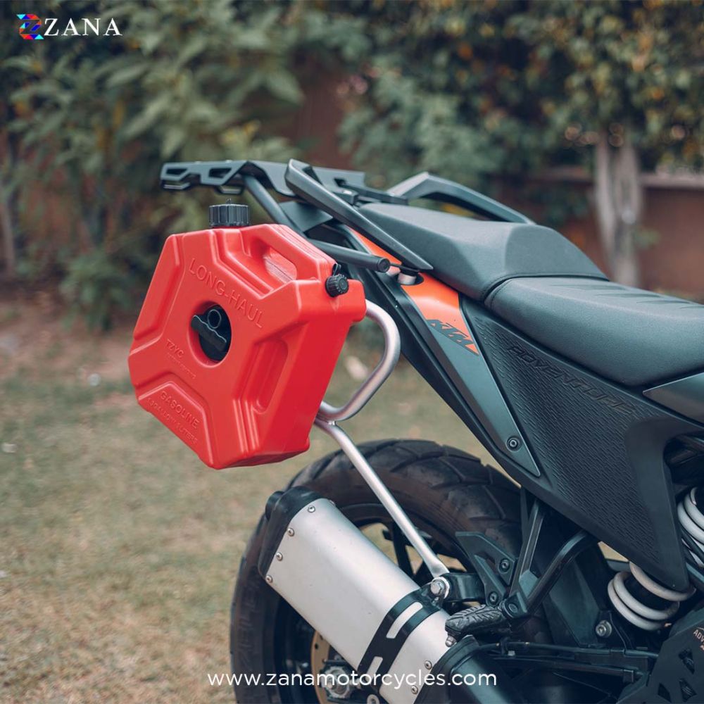 KTM Adventure Zana saddle stay with jerry can mount - LRL Motors