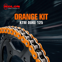 KTM DUKE 125 ROLON ORANGE KIT - LRL Motors