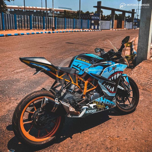 KTM RC 125 | 200 | 390 Compact Tail Tidy/ Fender Eliminator 2015-2018 - LRL Motors