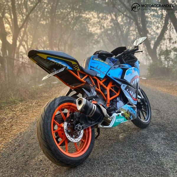 KTM RC 125 200 390 MOTOAGGRANDIZE Compact Tail Tidy/ Fender