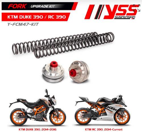 KTM RC 390 YSS Fork upgrade Kit - LRL Motors