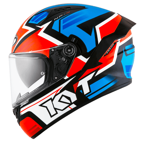 KYT NF-R Artwork Red/Blue - LRL Motors