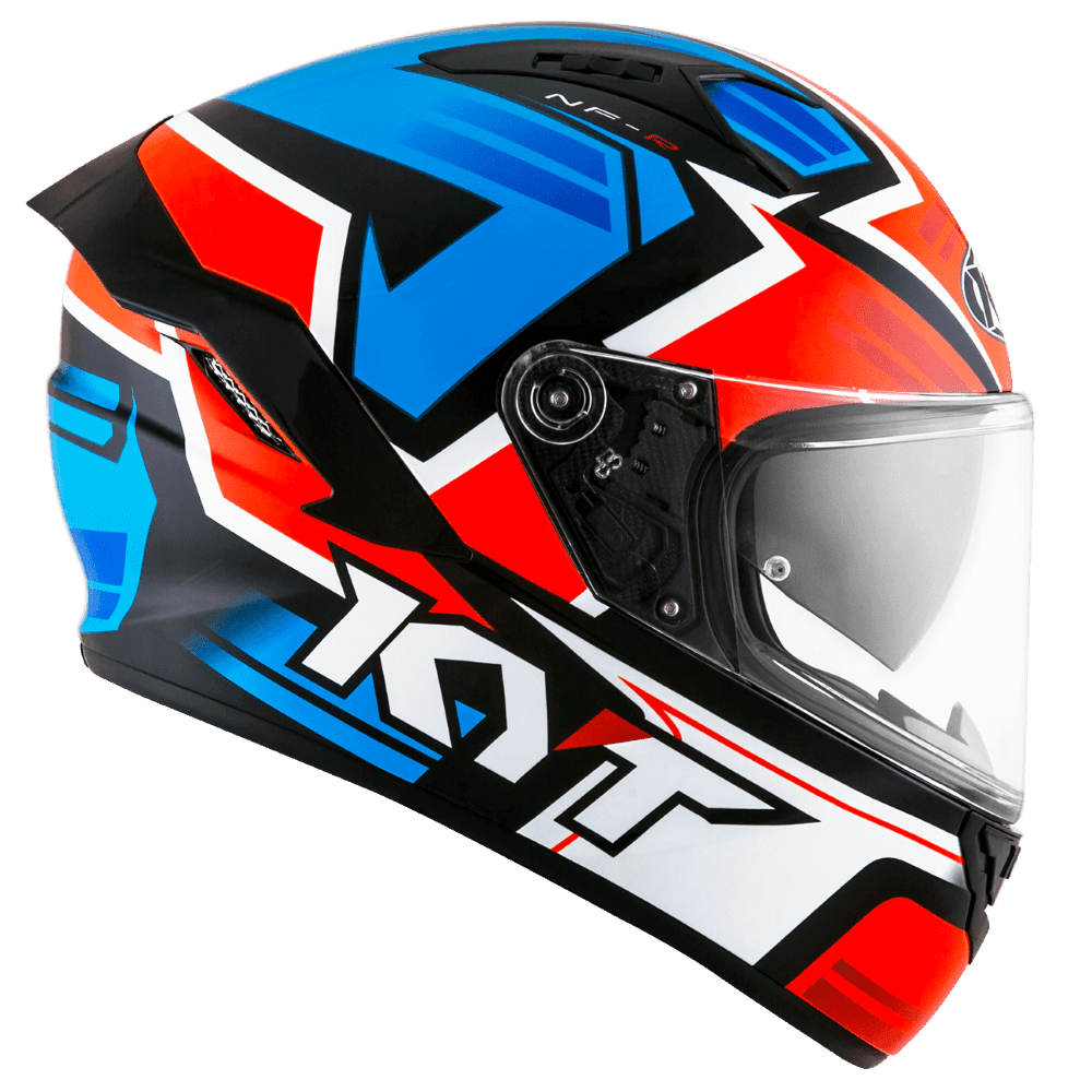 KYT NF-R Artwork Red/Blue - LRL Motors