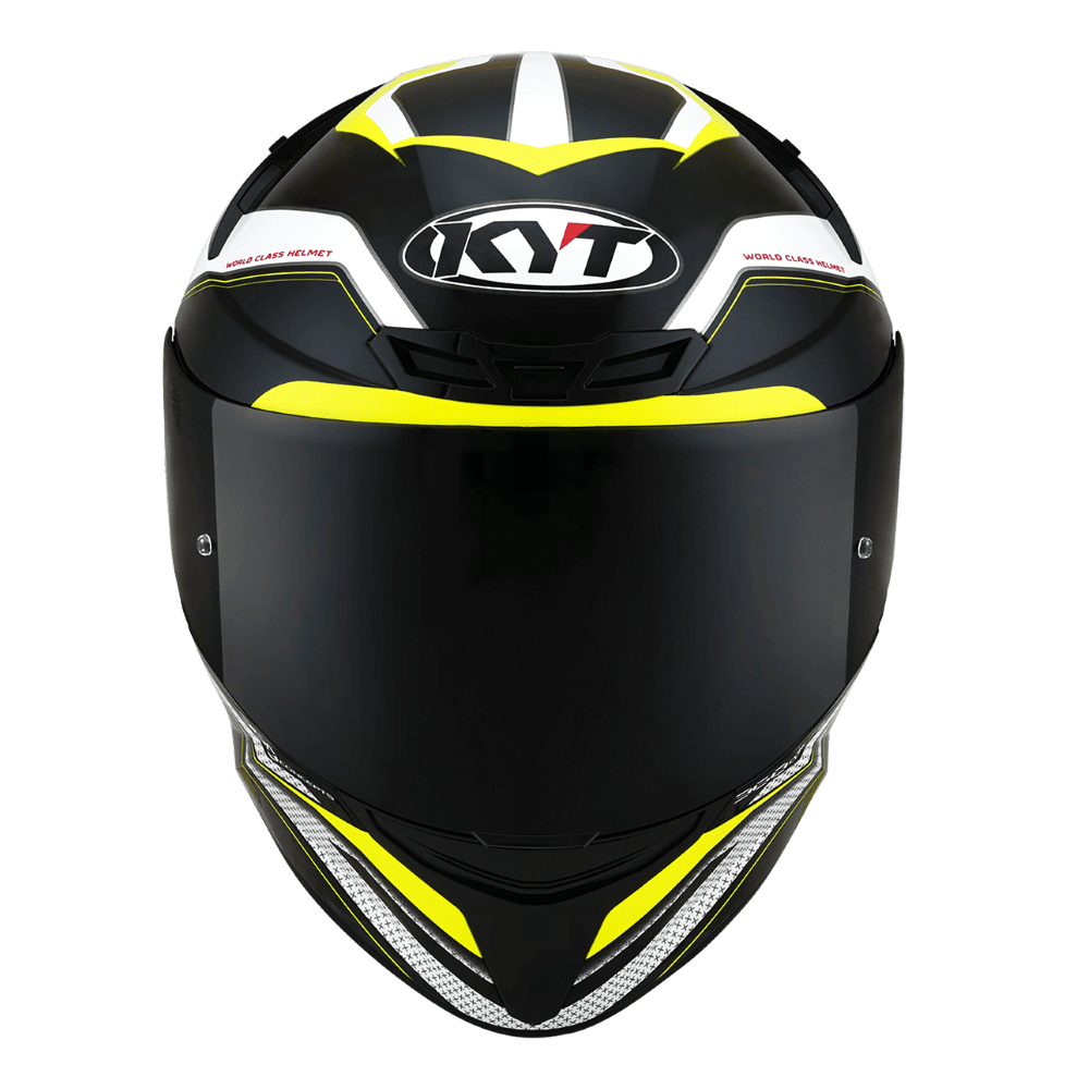 KYT TT Course Grand Prix Black/Yellow - LRL Motors
