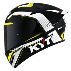 KYT TT Course Grand Prix Black/Yellow - LRL Motors