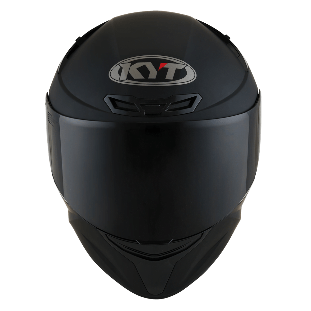 KYT TT Course Plain Matt Black - LRL Motors