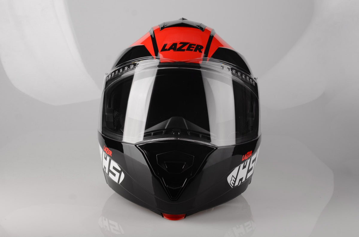 Lazer Helmet MH5 Black Red White - LRL Motors