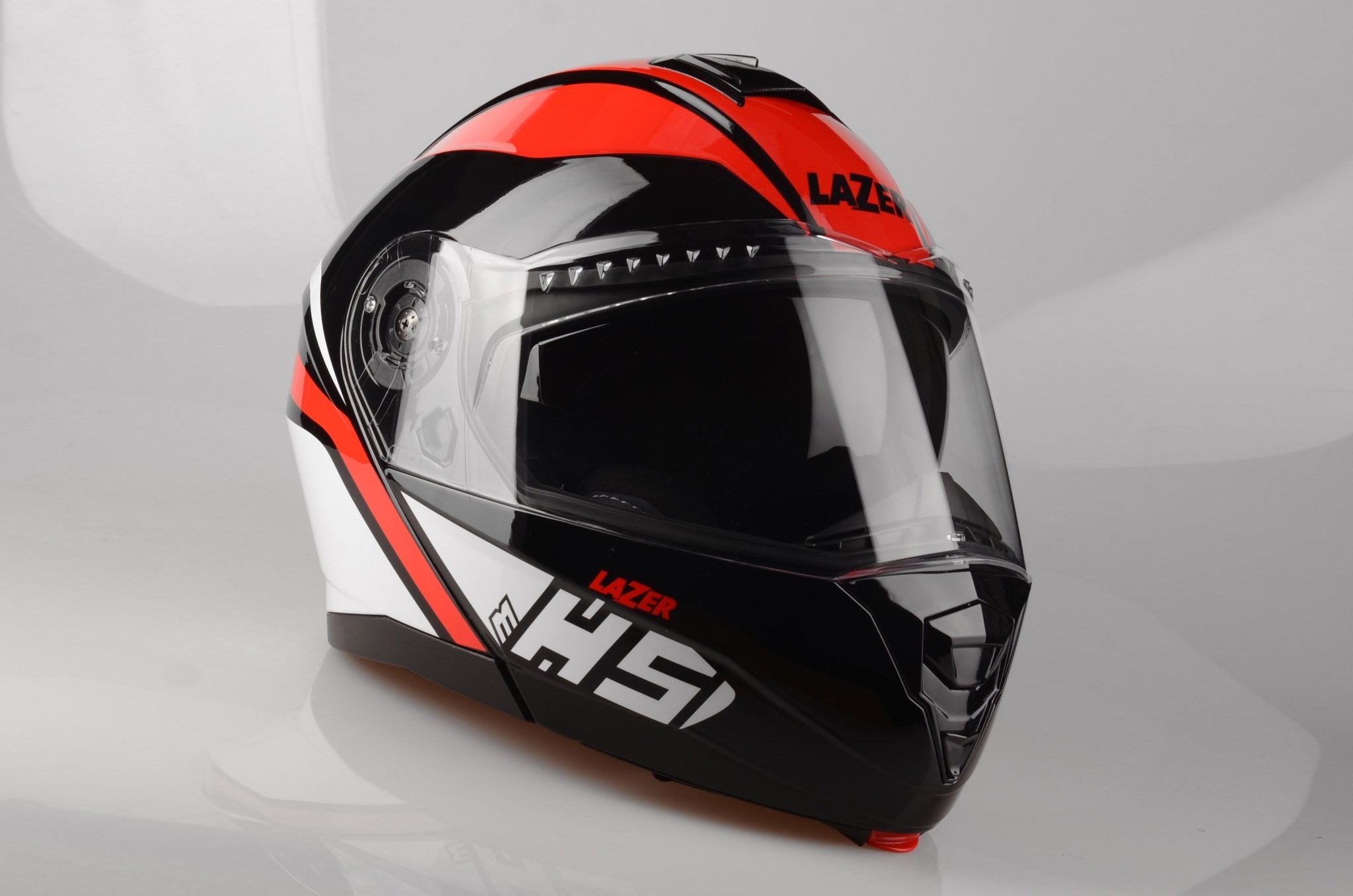 Lazer Helmet MH5 Black Red White - LRL Motors
