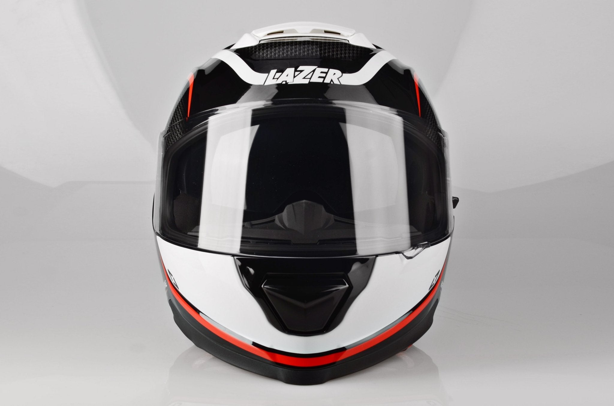 Lazer Helmet Rafale Racket Red Black White - LRL Motors