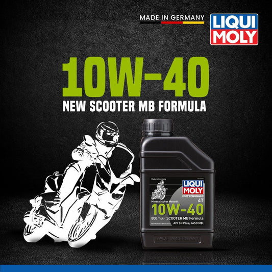 Liqui Moly 10W40 Scooter MB formula ( 800 ml) - LRL Motors