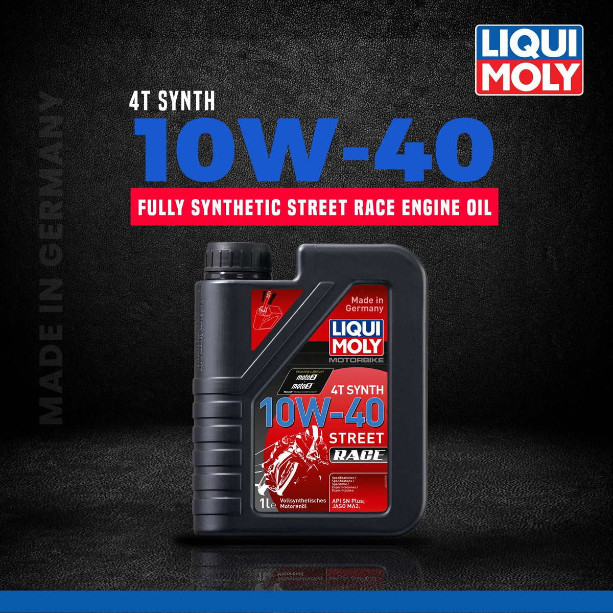 Olio Motore Semisintetico Liqui Moly Street 10W40 4T 1 L - 1521 - Foto 6
