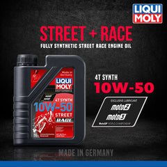 Liqui Moly 10W50 Street Race fully synthetic - LRL Motors