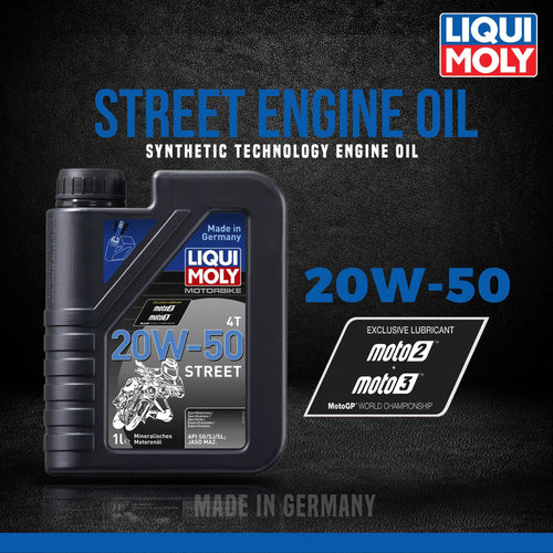 Liqui Moly 20W50 Street (1L) - LRL Motors