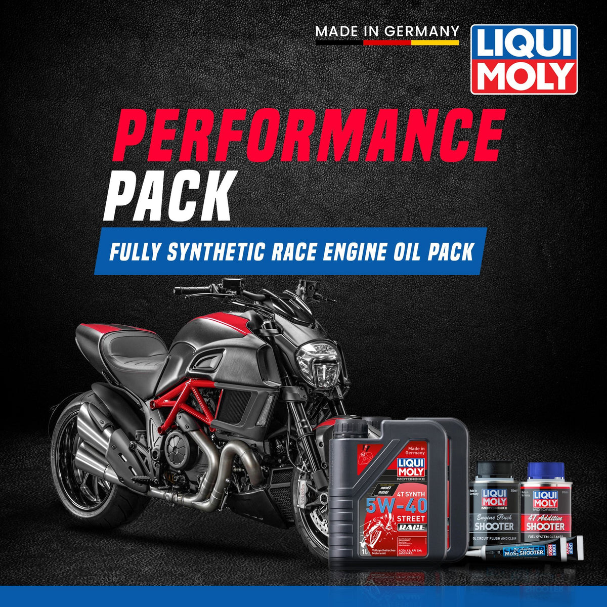 Liqui Moly Ducati Diavel Performance Pack - LRL Motors