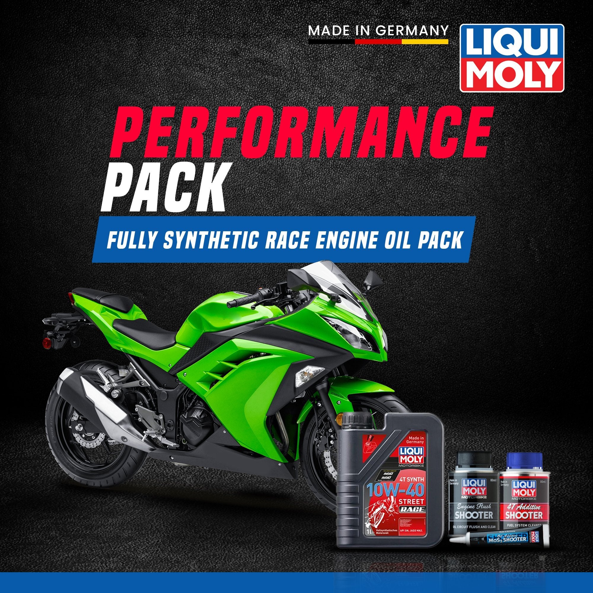 Liqui Moly Kawasaki Ninja 300 Performance Pack - LRL Motors