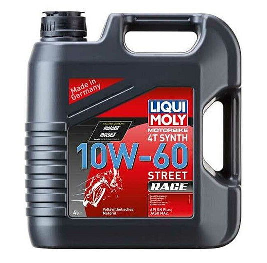 Liqui Moly Motorbike 4T Synth 10W-60 Street Race 4L - LRL Motors